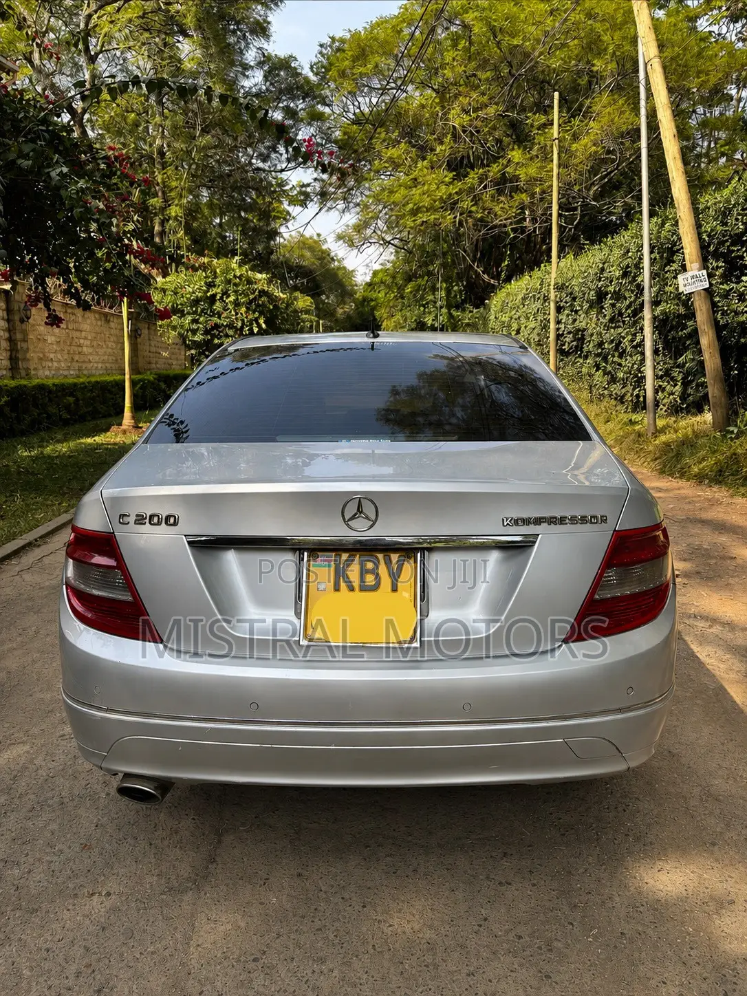 Mercedes-Benz C180 2008 Silver