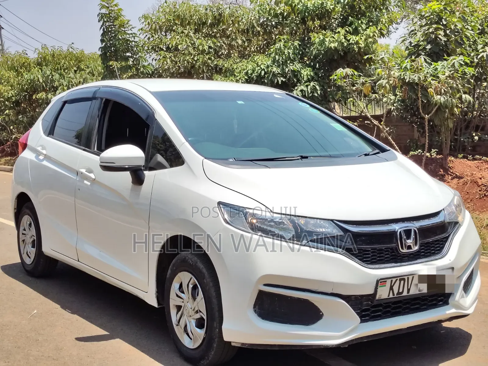 Honda Fit 2018 White