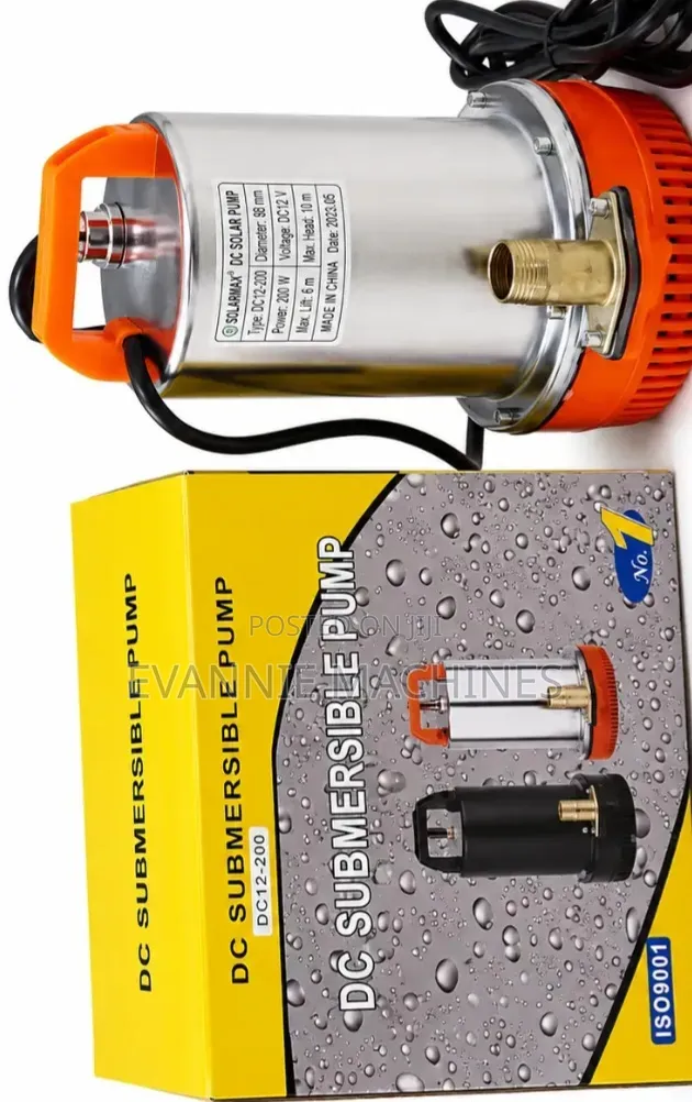 12V DC Submersible Solar Water Pump,