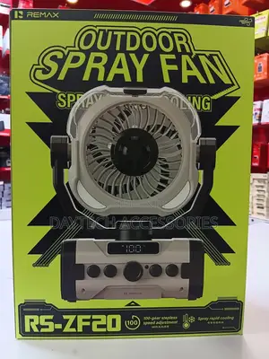 Remax RS-ZF20 Outdoor Spray Portable Rechargeable Misting Fan.