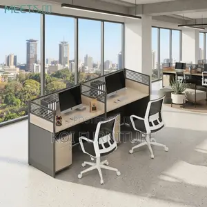 Office Workstation; Two Way Configure Straight Workstations