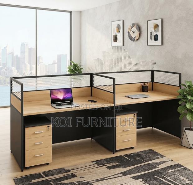 Office Workstation; Two Way Configure Straight Workstations - thumbnail 3