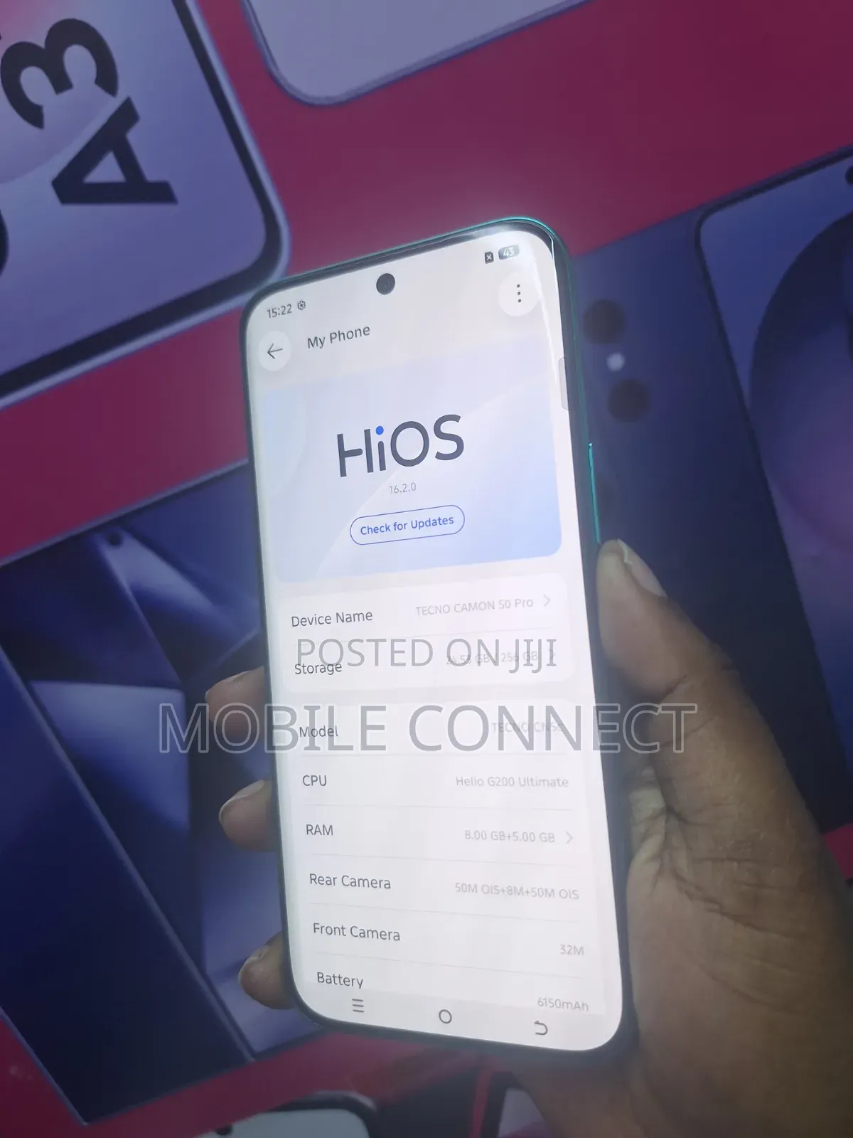 Tecno Camon 50 Pro 256 GB Green