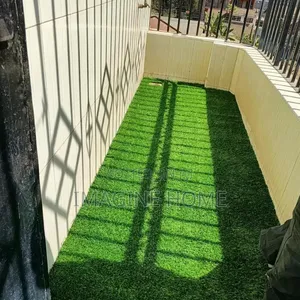 Artificial Green Grass Carpet Balcony