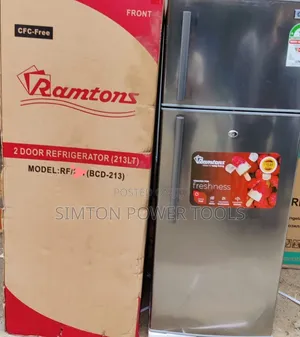 Ramtons 213 Liters 2-Door Direct Cool Refrigerator,