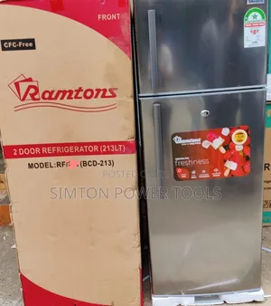 Ramtons 213 Liters 2-Door Direct Cool Refrigerator,