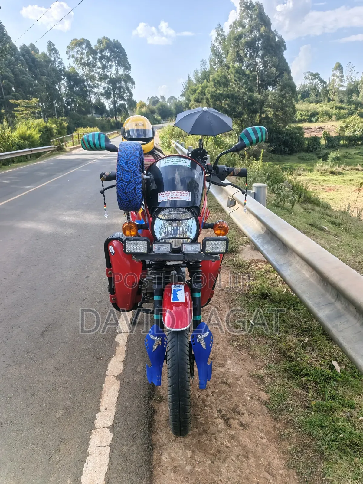 New Bajaj Boxer 150 UG 2025 Red