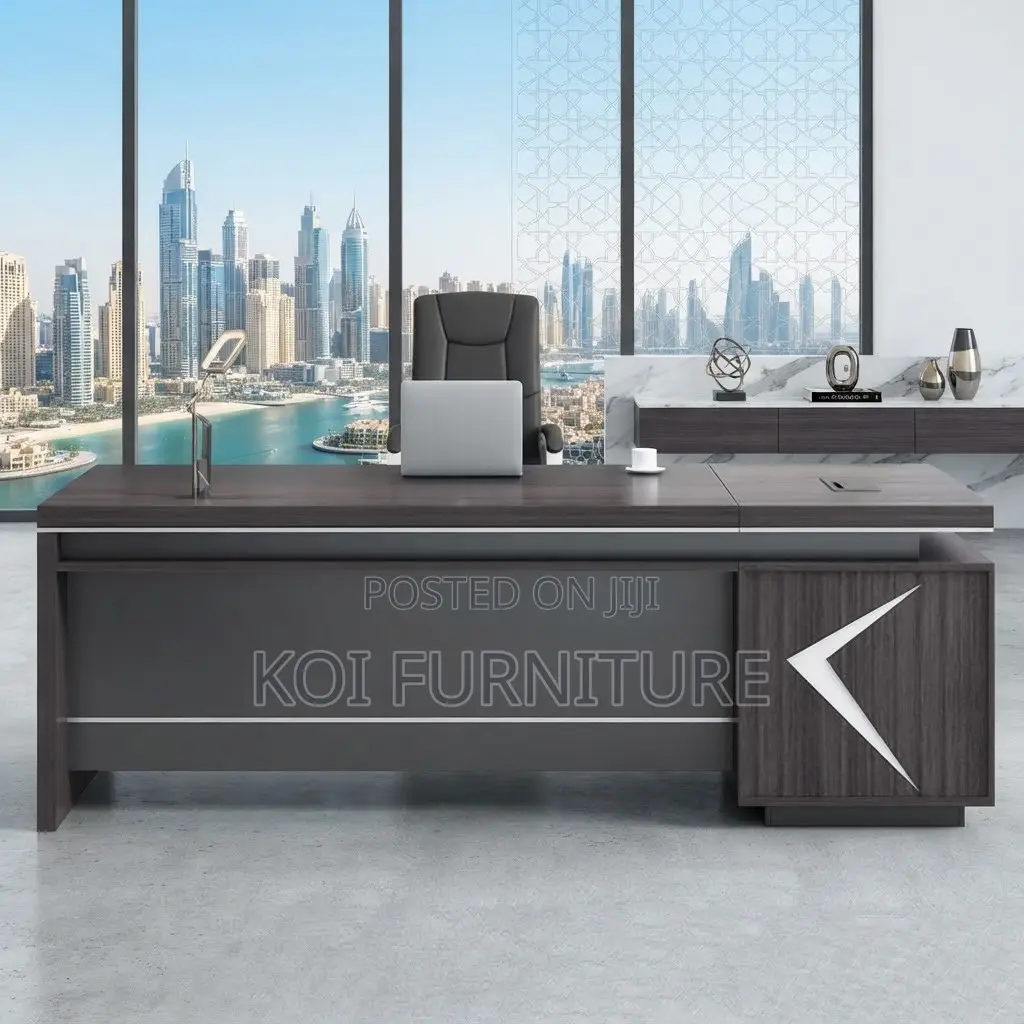 Office Desk; Executive Office Urban 1800mm Desks With Lock Drawers