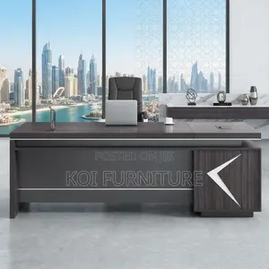 Office Desk; Executive Office Urban 1800mm Desks With Lock Drawers