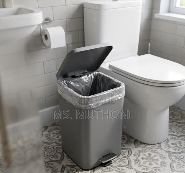 Compact 5L Step Waste Can - main view