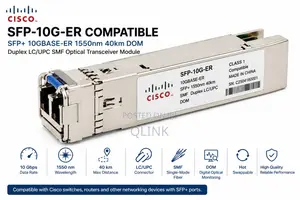 Cisco SFP-10G-ER Compatible SFP+ 10gbase-Er 1550nm 40km