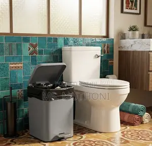 5 L Bathroom/ Office  s.steel  Step Waste Bin