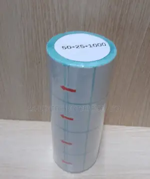 50×25mm Plain Label Stickers – Quality Adhesive``
