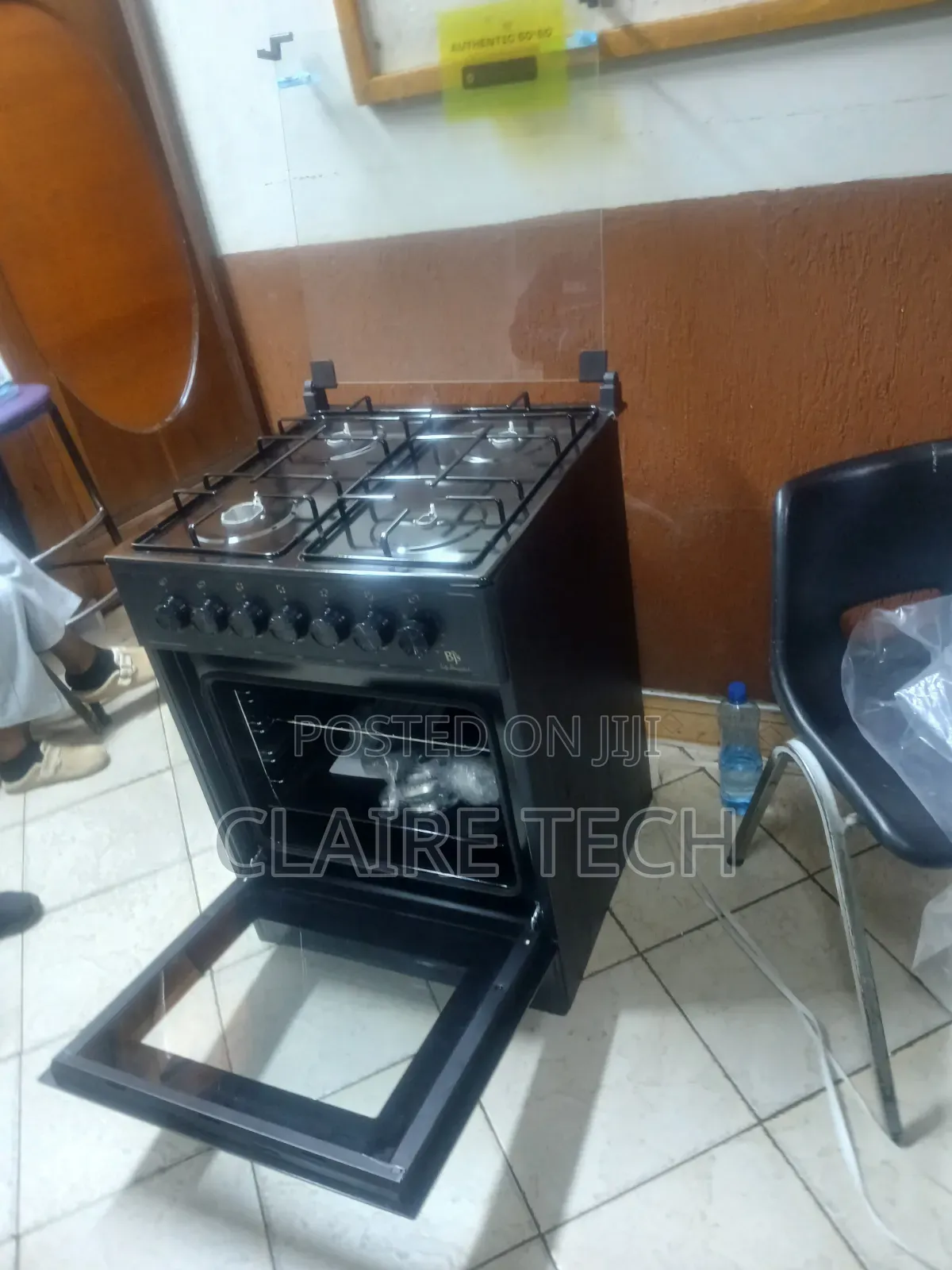 BJS 60×60 Gas Cooker 4 Burners + Electric Oven