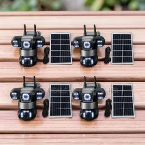 Reliable Performance 20MP 4K Ultra HD 4G PTZ Triple Lens Solar Cameras