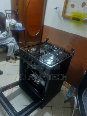 BJS 60×60 Freestanding Cooker – 4 Gas + Electric Oven
