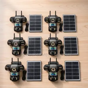 AI Tracking 20MP 4K Ultra HD 4G PTZ Triple Lens Solar Cameras