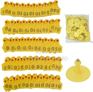 Professional Small Numbered Ear Tags for Goats