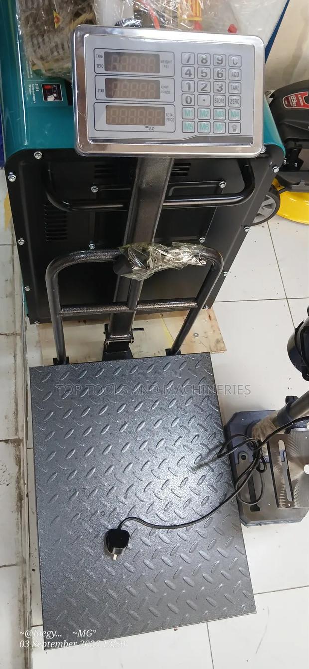 Digital Weighing Scale - main view