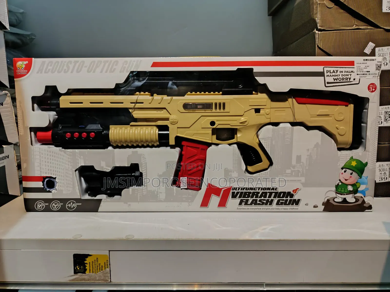 Multifunctional Vibration Flash Gun