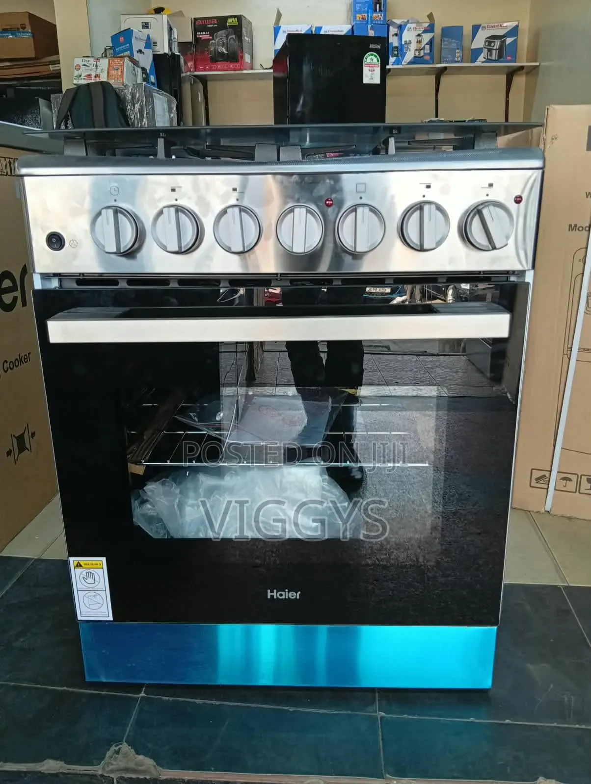 Haier 60*60  3+1 With Wok Burner , Gas Sensor