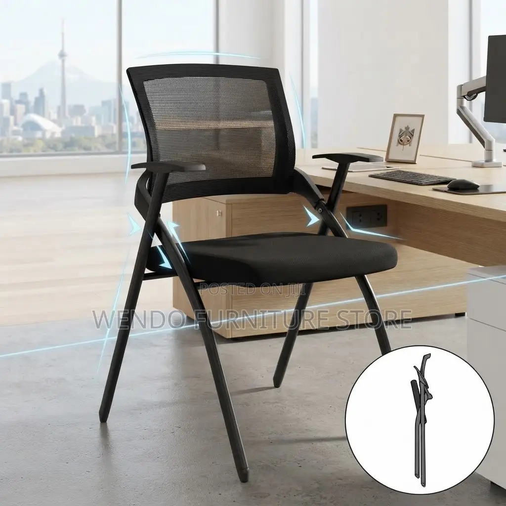 Office Chairs; Mid Backrest Office Meetings School Seats