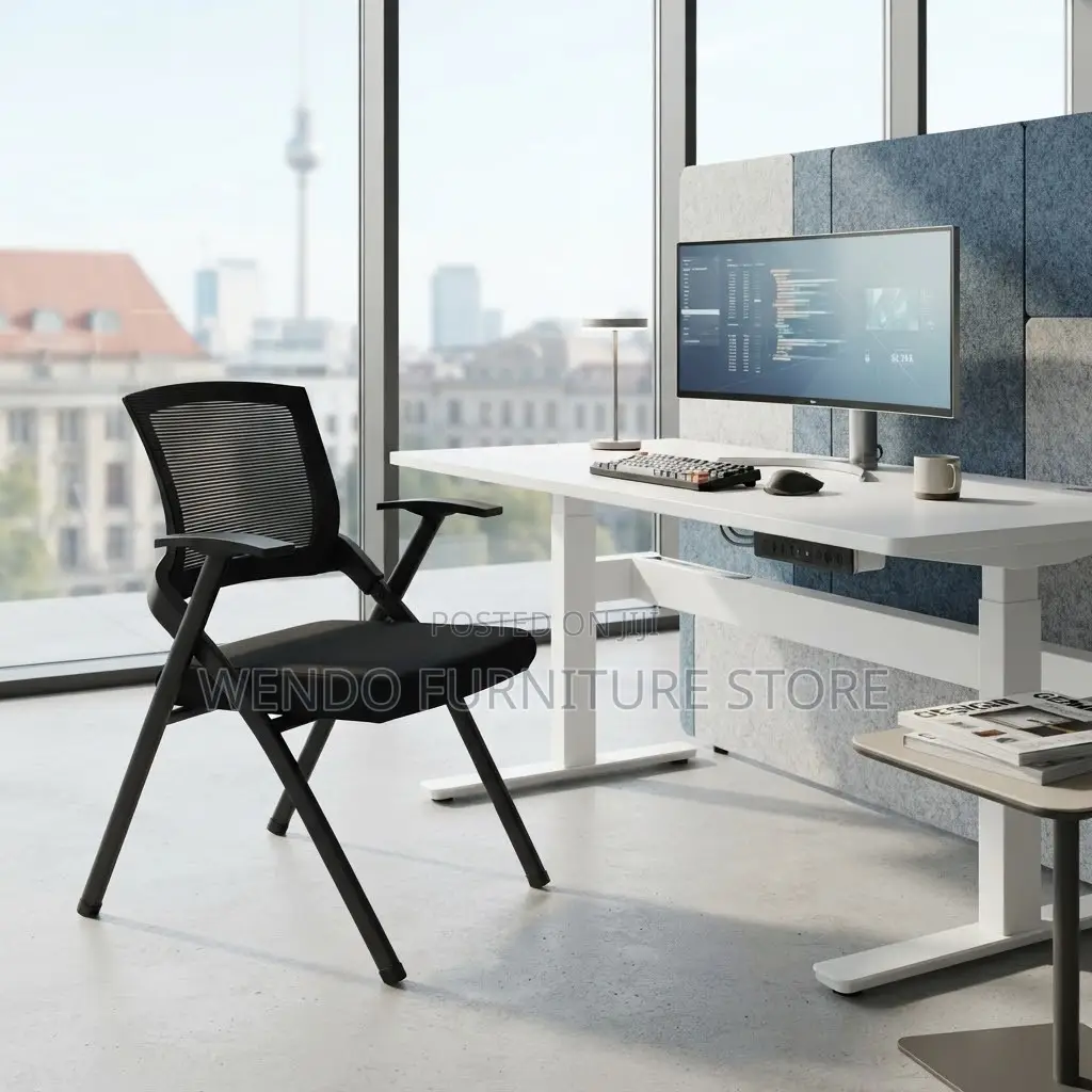 Office Chairs; Mid Backrest Office Meetings School Seats