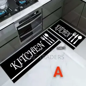 Water-Resistant Kitchen Mats With Rubber Non-Slip Underside Gale