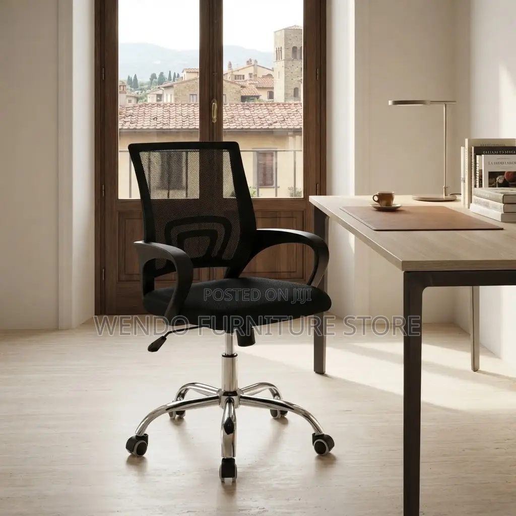 Office Chairs; 360 Rotational Ergonomic Clerical Chairs