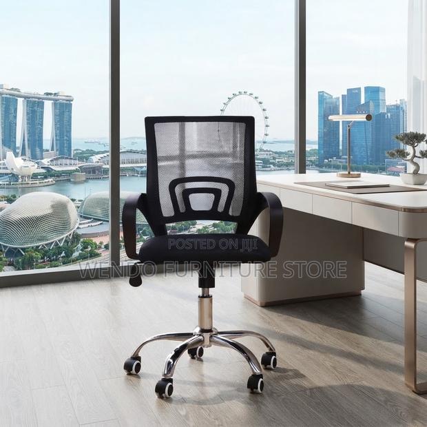 Office Chairs; 360 Rotational Ergonomic Clerical Chairs - thumbnail 3