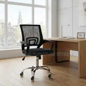 Office Chairs; 360 Rotational Ergonomic Clerical Chairs