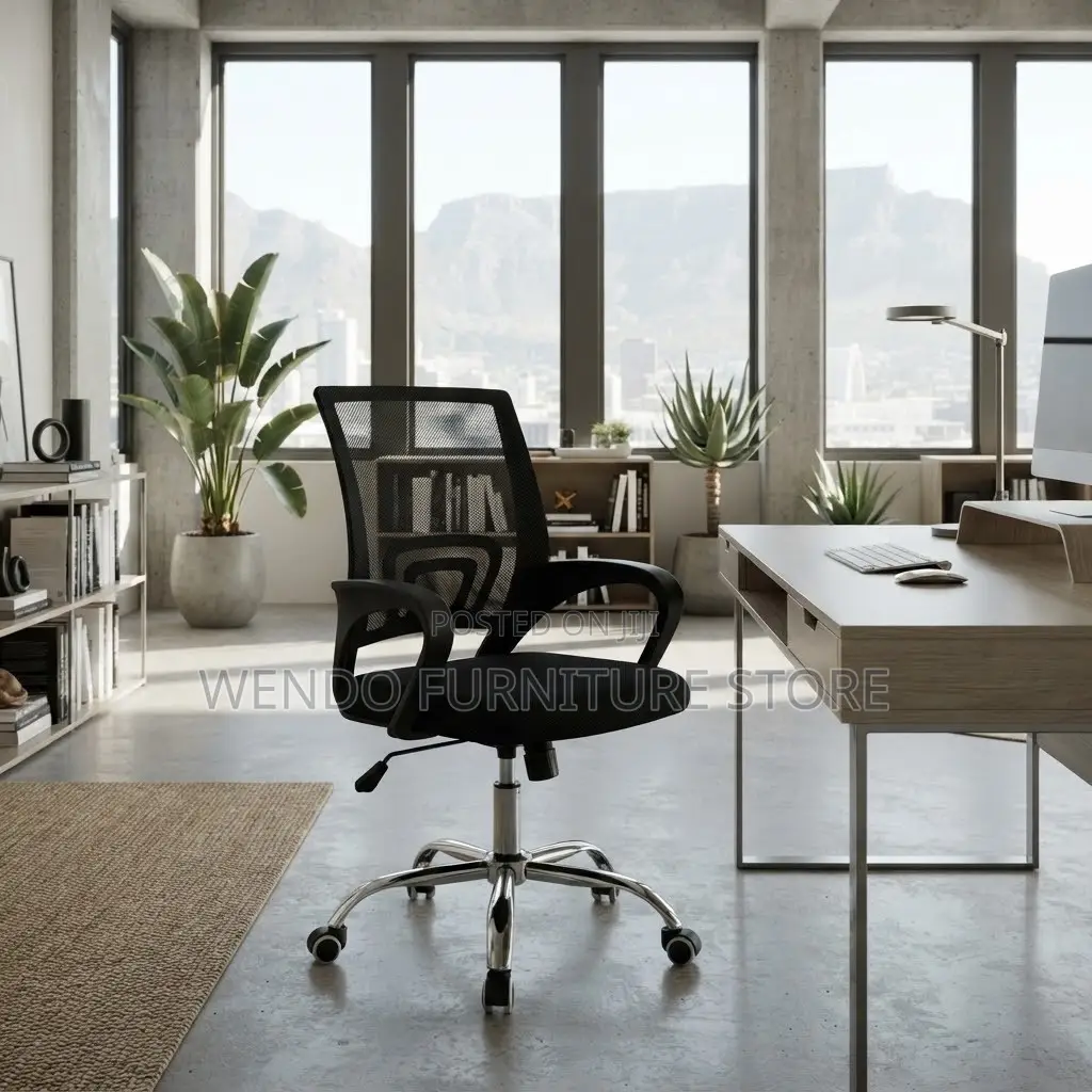 Office Chairs; 360 Rotational Ergonomic Clerical Chairs
