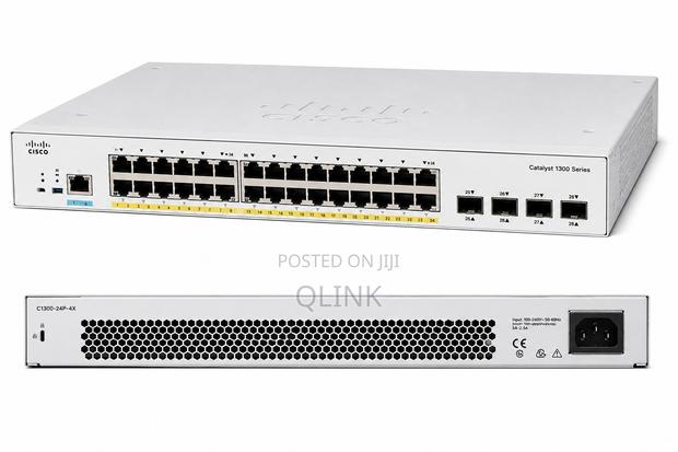 Cisco C1300-24p-4x Catalyst 1300 24-Port Ge, Poe, 4x10g Sfp+