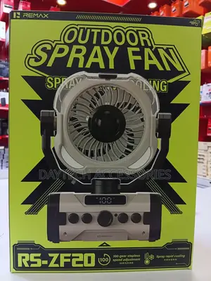REMAX RS-ZF20 Outdoor Spray Fan 20000mAh Battery - White