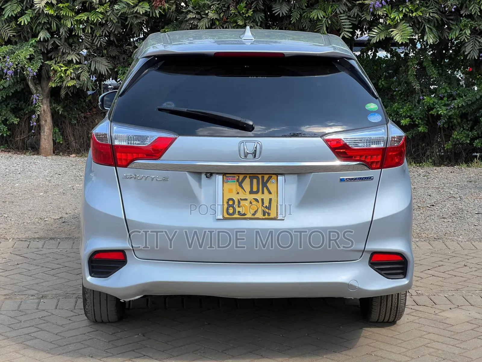 Honda Fit Shuttle 2013 Silver