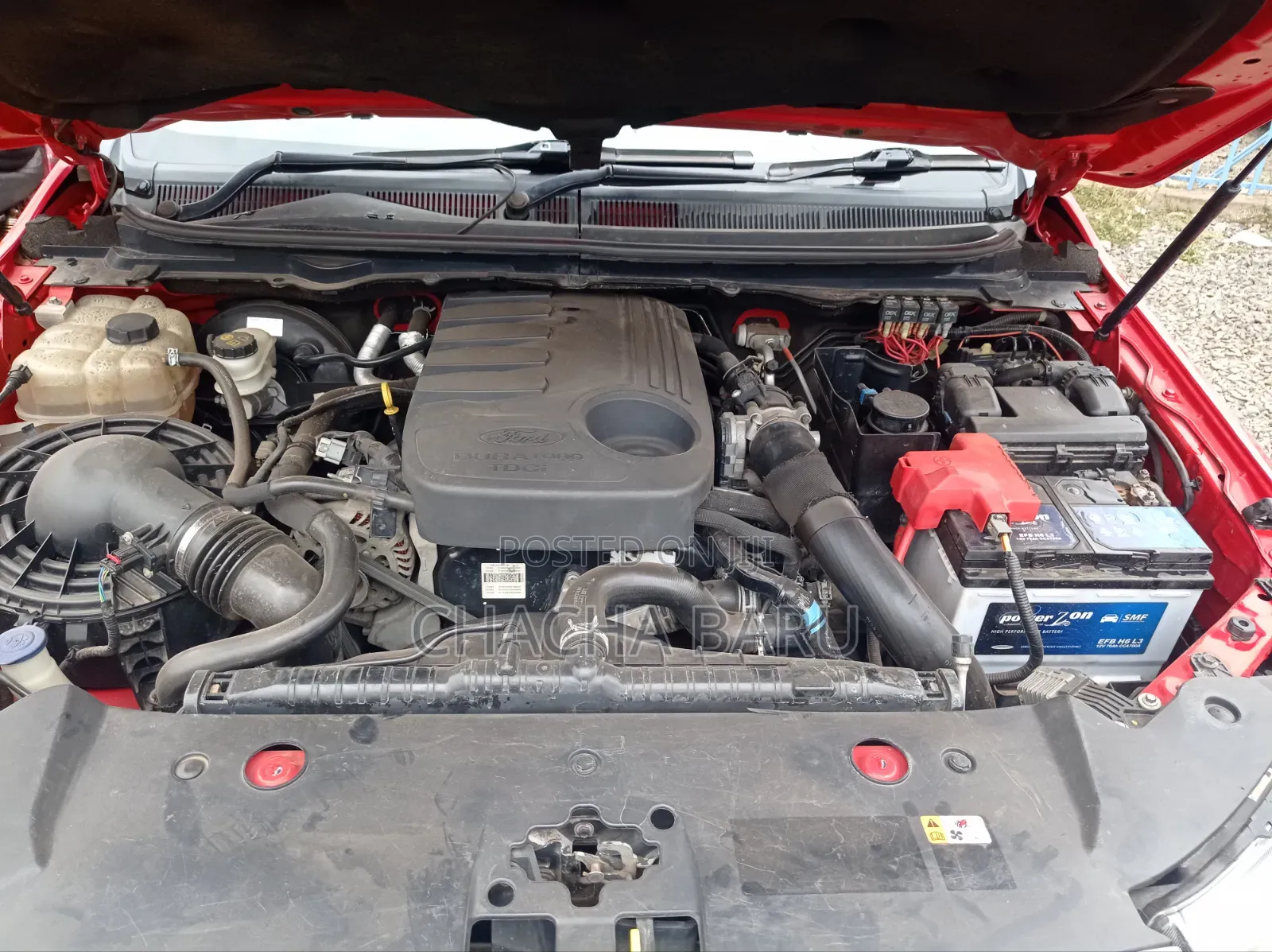 Ford Ranger Wildtrak 2016 Red