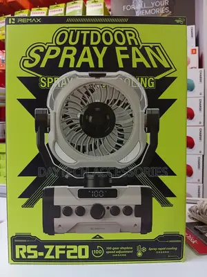 REMAX RS-ZF20 Upgraded Outdoor Camping Fan, 100-Speed High-Definition.