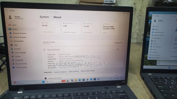Laptop Lenovo ThinkPad P14s 32GB Intel Core i7 SSD 1T - thumbnail 2
