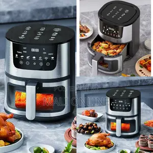 6L Air Fryer 7-in-1 Digital Cooker With Touchscreen & Viewing