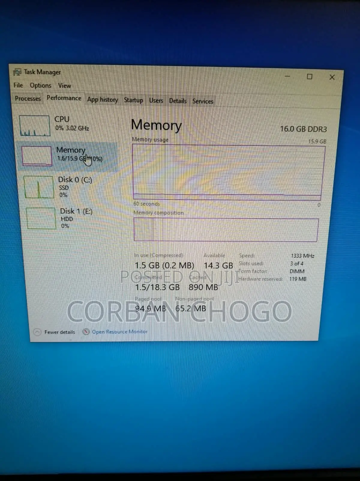 Desktop Computer Dell OptiPlex 790 16GB Intel Core i5 HDD+SSD 256GB