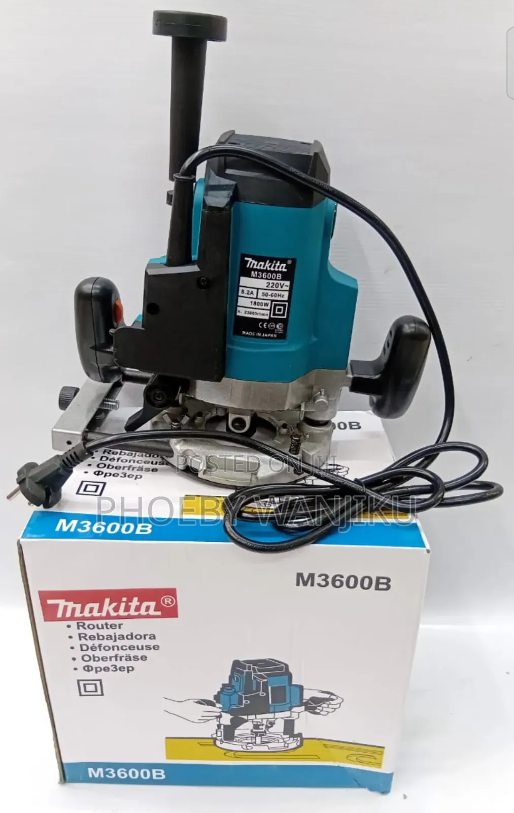 New Makita Wood Router 1800watts