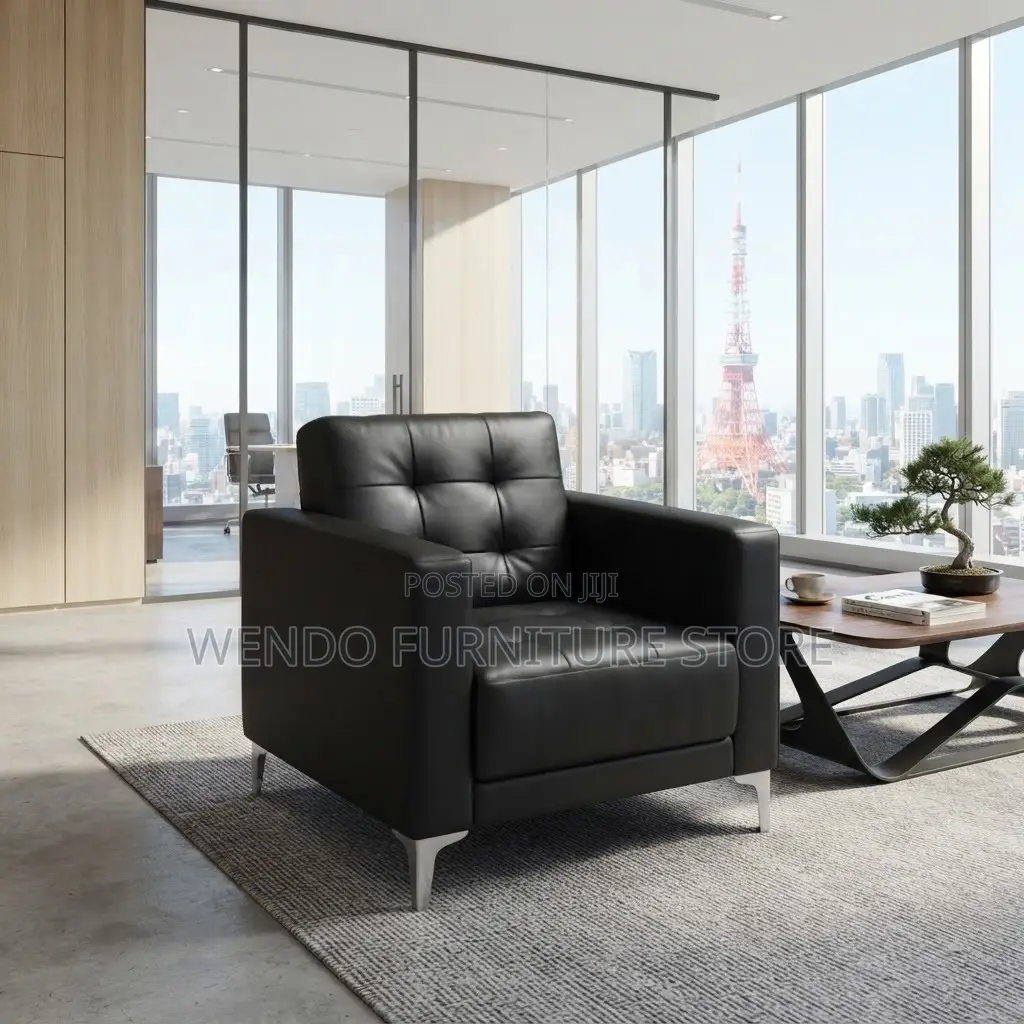 Office Sofa; One Seater Executive Office Staff Sofa Sets