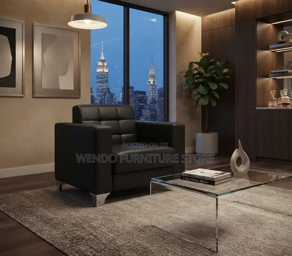 Office Sofa; One Seater Executive Office Staff Sofa Sets