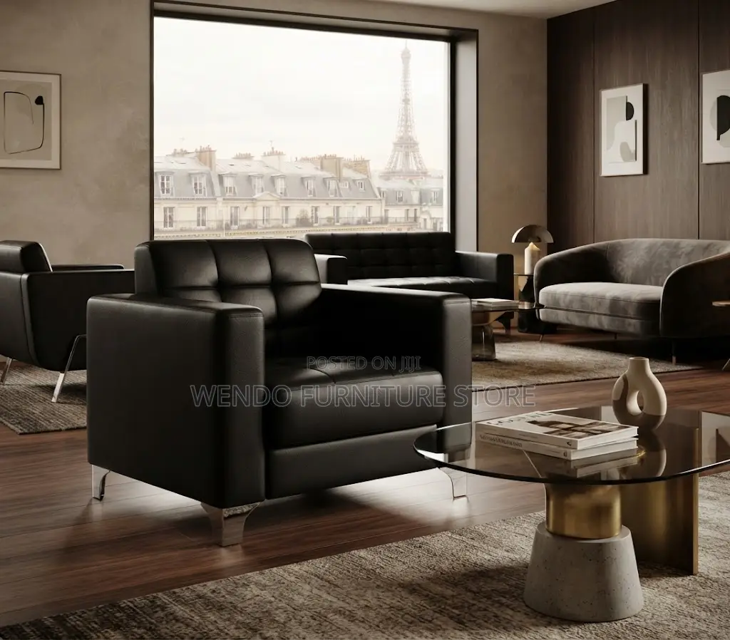 Office Sofa; One Seater Executive Office Staff Sofa Sets