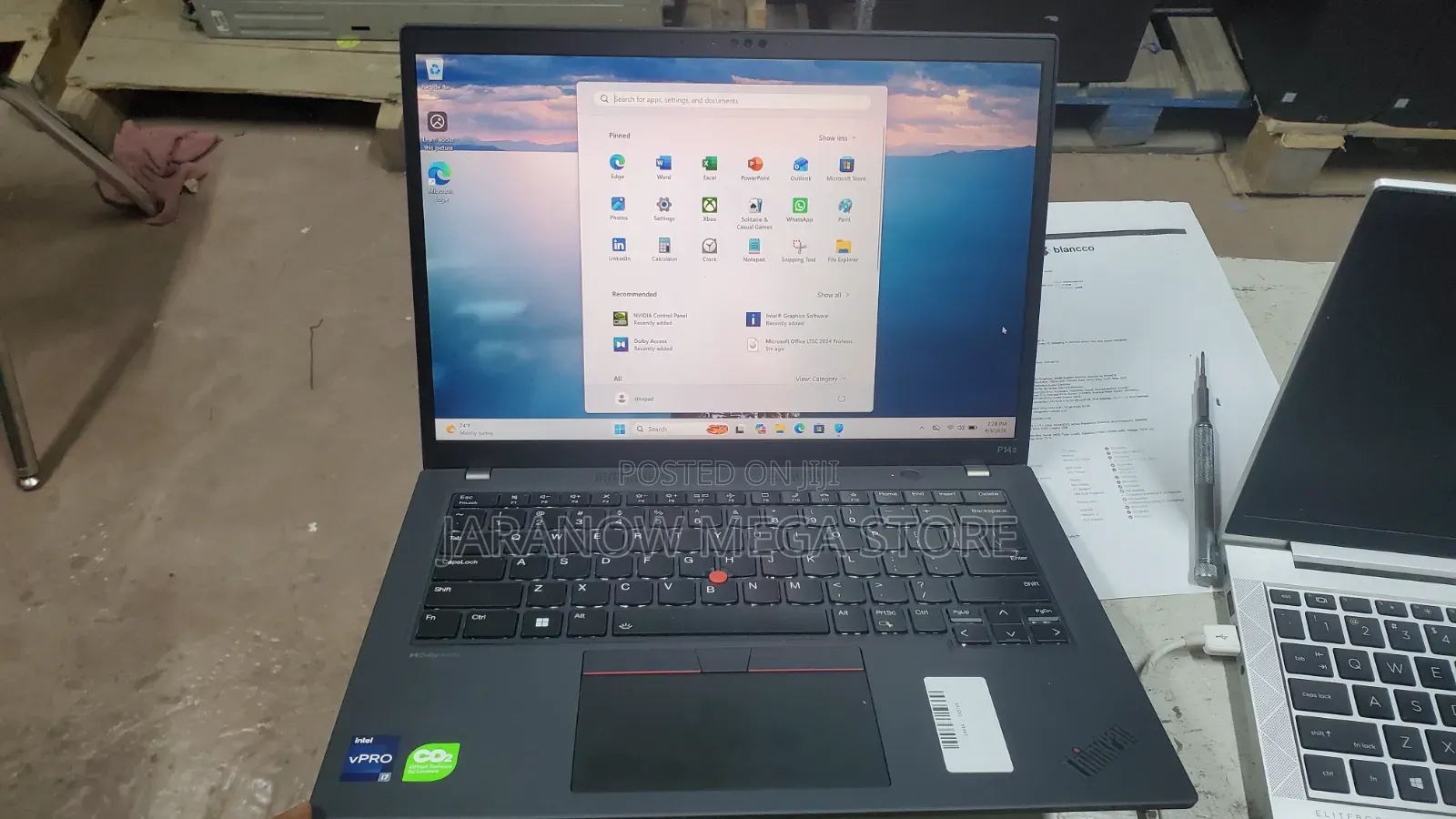 Laptop Lenovo ThinkPad P14s 32GB Intel Core i7 SSD 1T