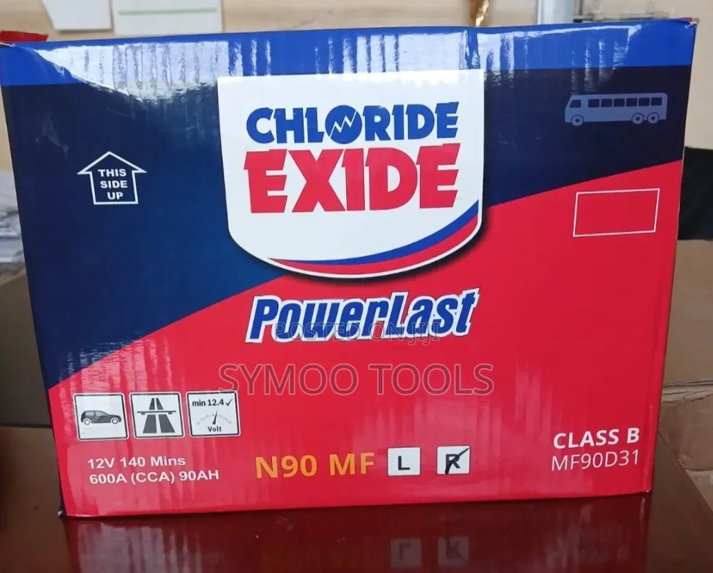 N90 Mf Powerlast Chloride Exide Battery