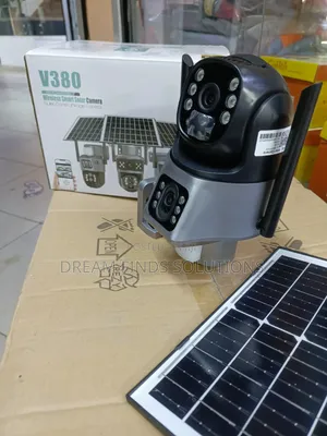 BEST SELLER! V380 Wireless Smart Solar Camera (2 Lenses)