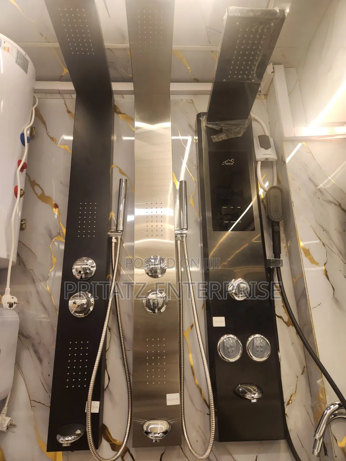 Modern Wall Mount Shower Solar
