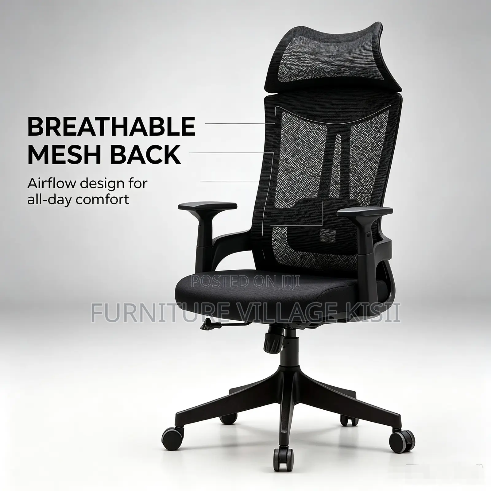 Office Chair; Lumbar Support Office Chair