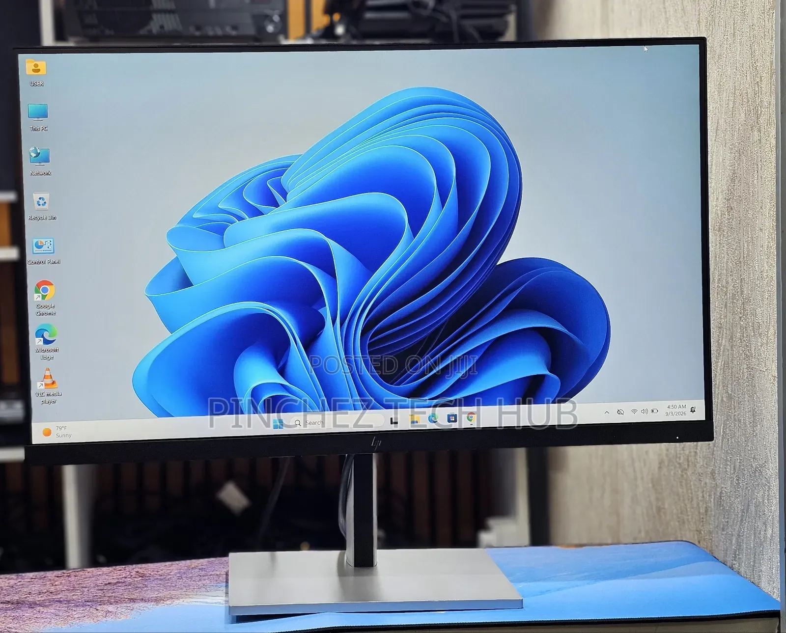 HP E27 G5 Monitor
✅27 Inches Frameless 
✅Hdmi ,Display ,USB Ports